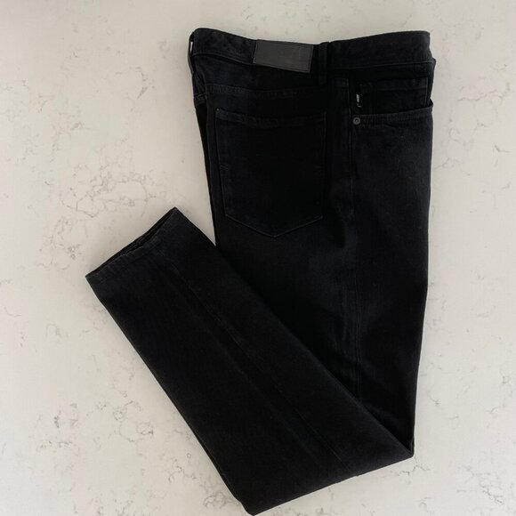 Selected/Homme 172 Slim Tapered Toby 5 Pocket Denim Jeans Black Sz 33Wx32L - Picture 14 of 14